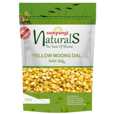 Sampangi Naturals yellow moong dal pulses and dals