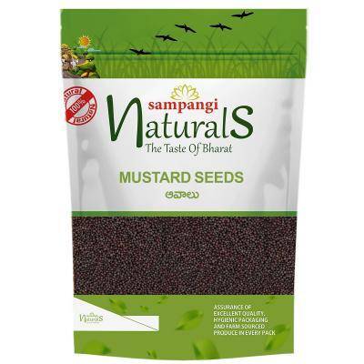 mustard seeds organic sampangi naturals 500gm