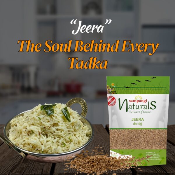 jeera rice made with sampangi naturals jeera