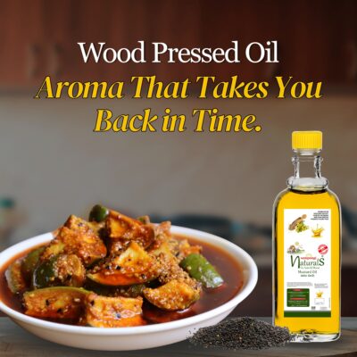 mango pickle made with sampangi naturals mustad oil