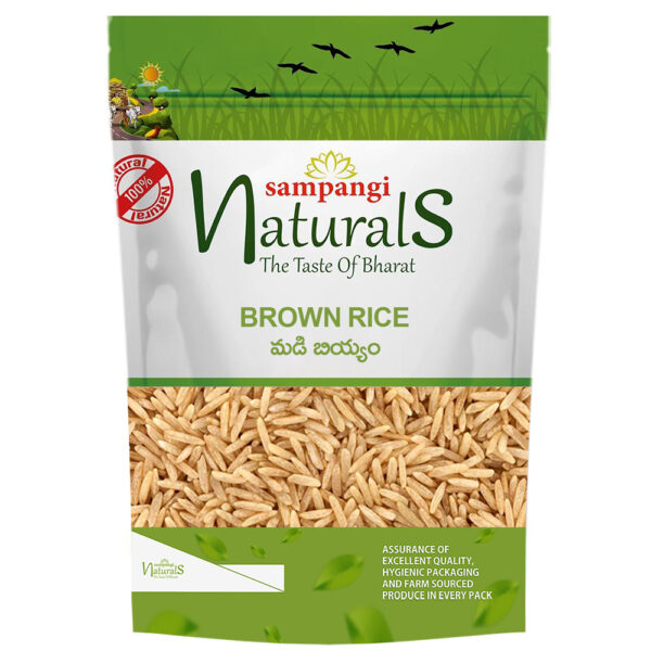 sampangi naturals brown rice 1kg
