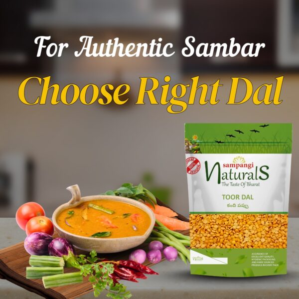spicy sambar made with sampangi naturals toordal